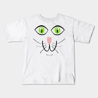 Cat face Kids T-Shirt